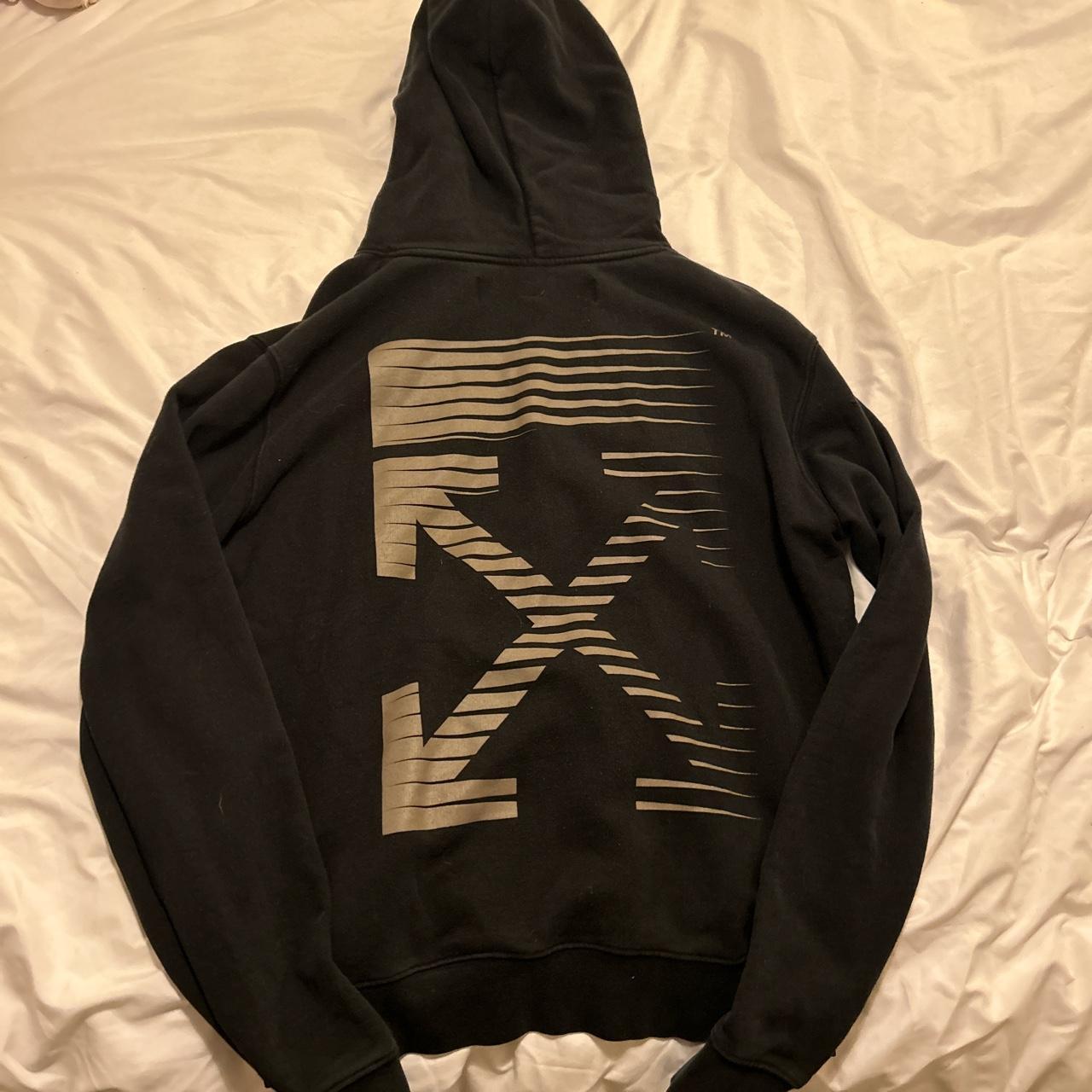 Off white reflective hoodie sale