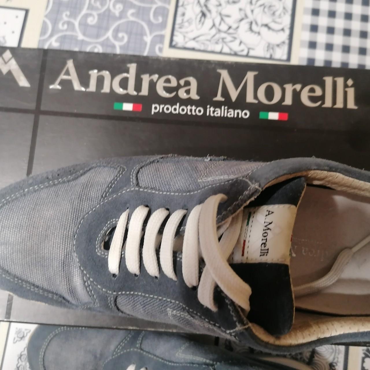 Scarpe uomo ragazzo Andrea Morelli Tg 40 made in