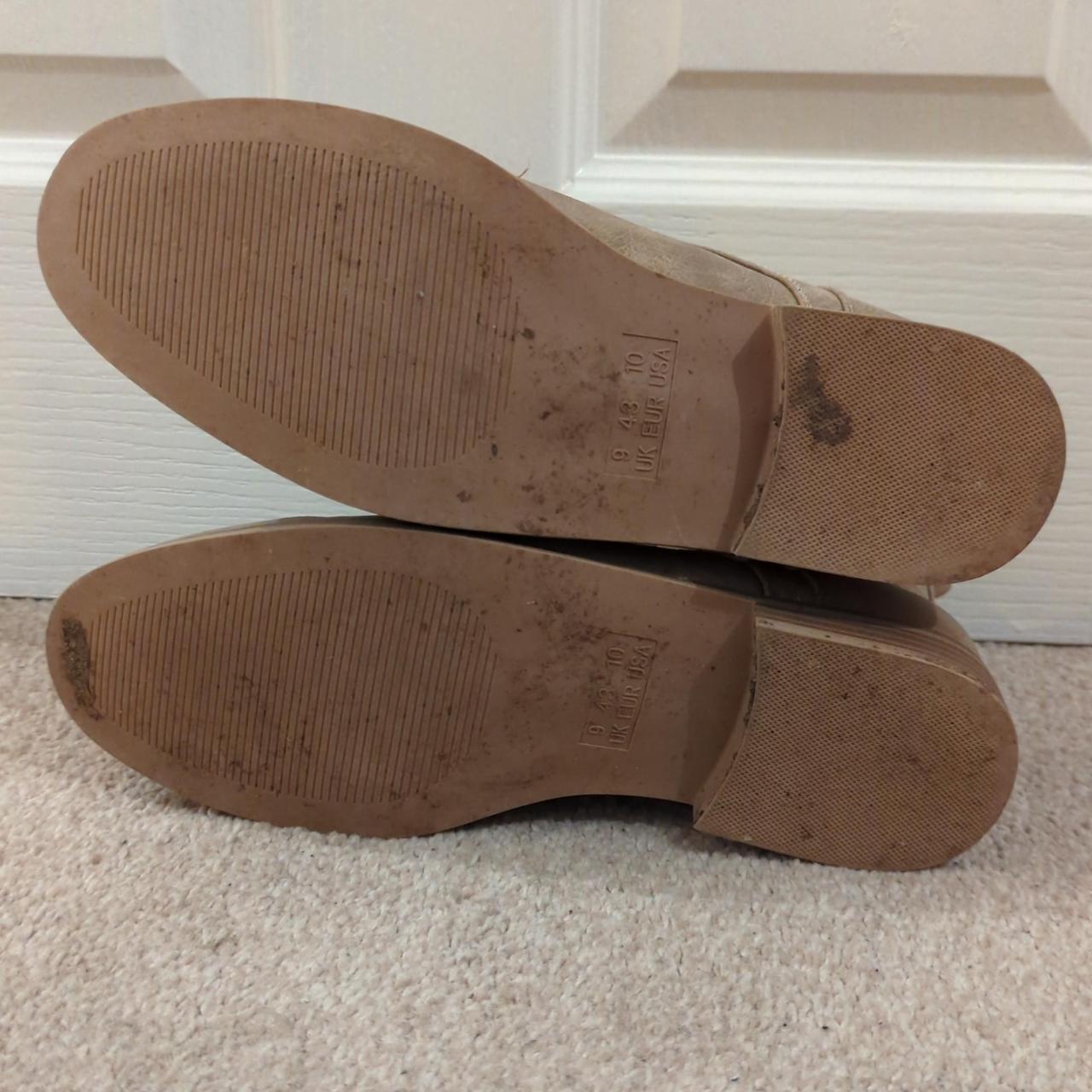 Men's beige Primark boots Size 9 UK Great... Depop
