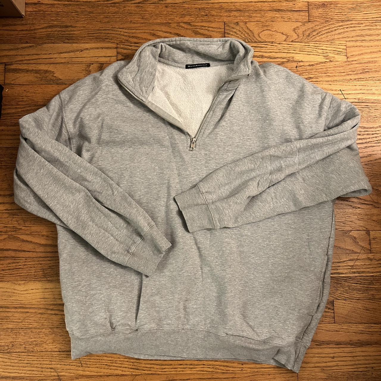 Brandy Melville Women's Grey Sweatshirt