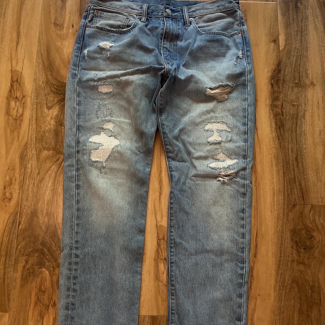 Levi’s 501 jeans No tabs at the back But is W34... - Depop