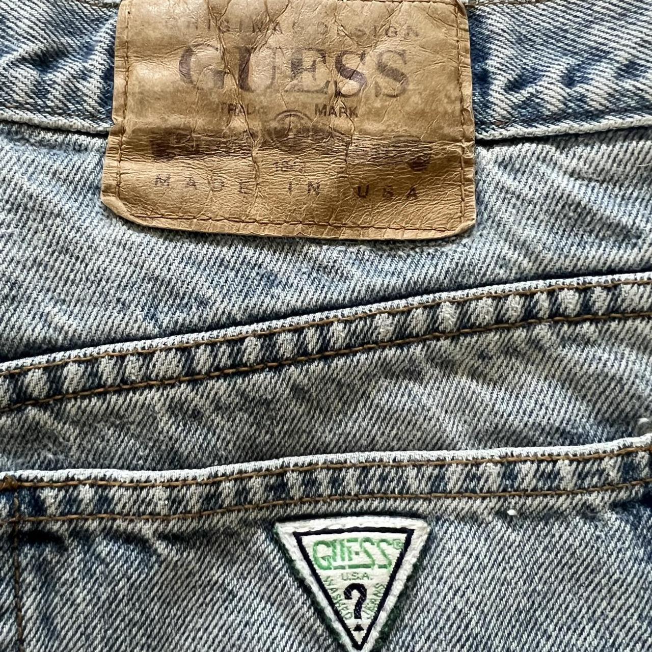 Custom Hand Painted Guess Jeans Size 33 x - Depop