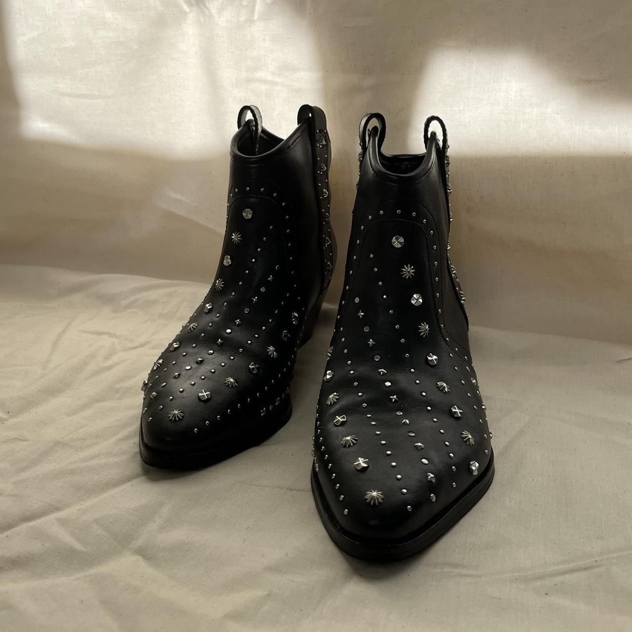 Sam Edelman Women's Black Boots | Depop