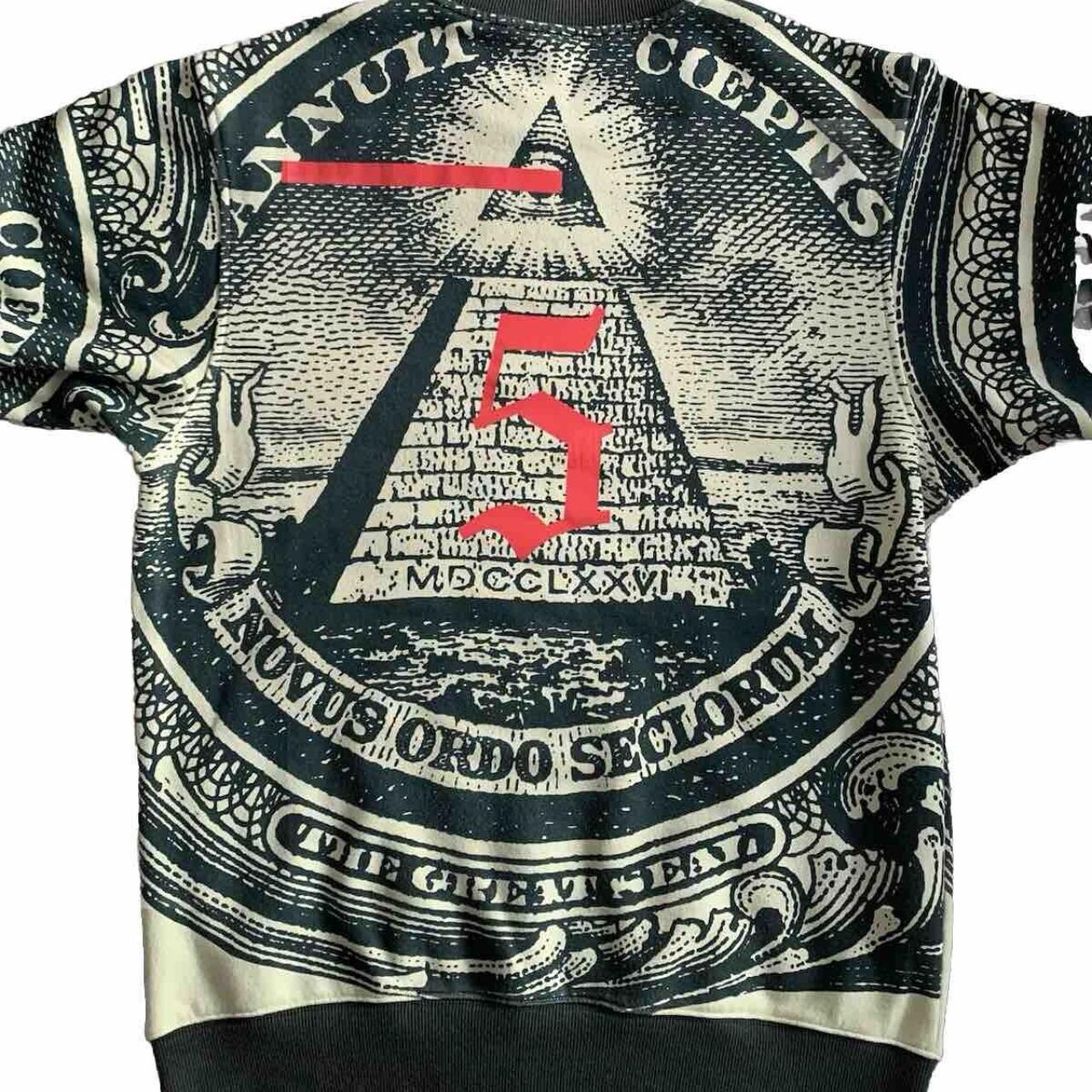 Black Scale / BLVCK SCVLE Illuminati Dollar Bill | Depop