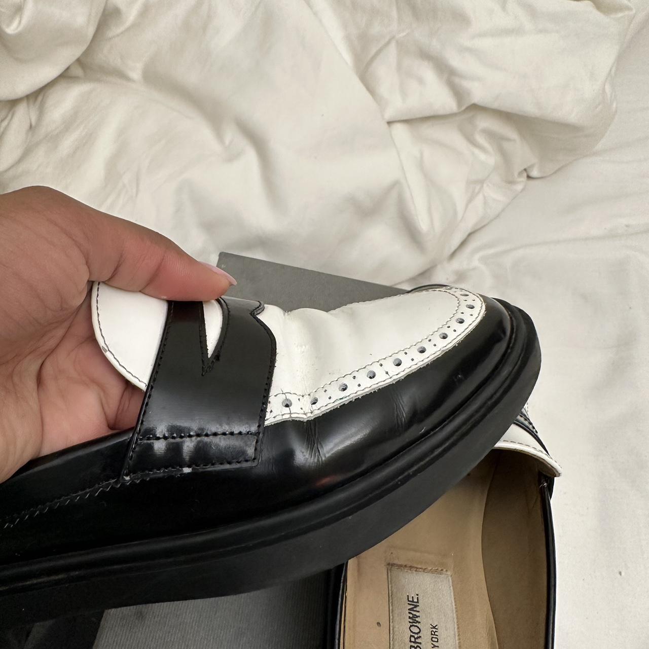 Thom Browne penny loafer mule with lightweight | Depop