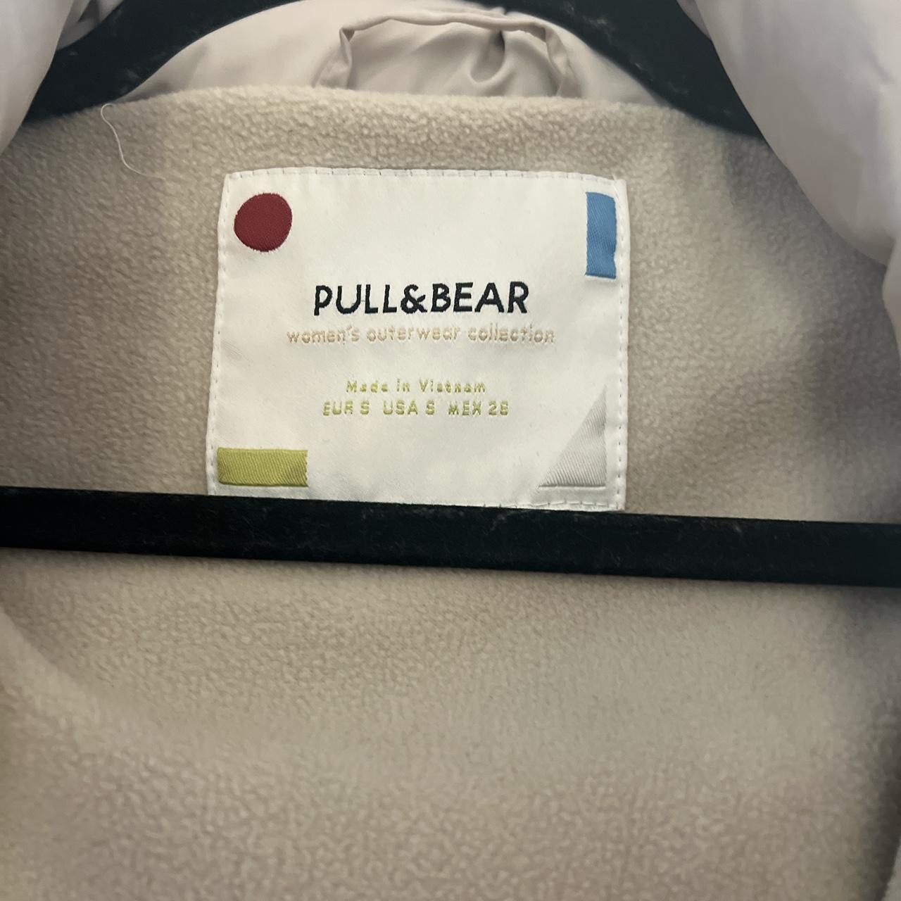 Pull&Bear Women's Tan and Grey Jacket (2)