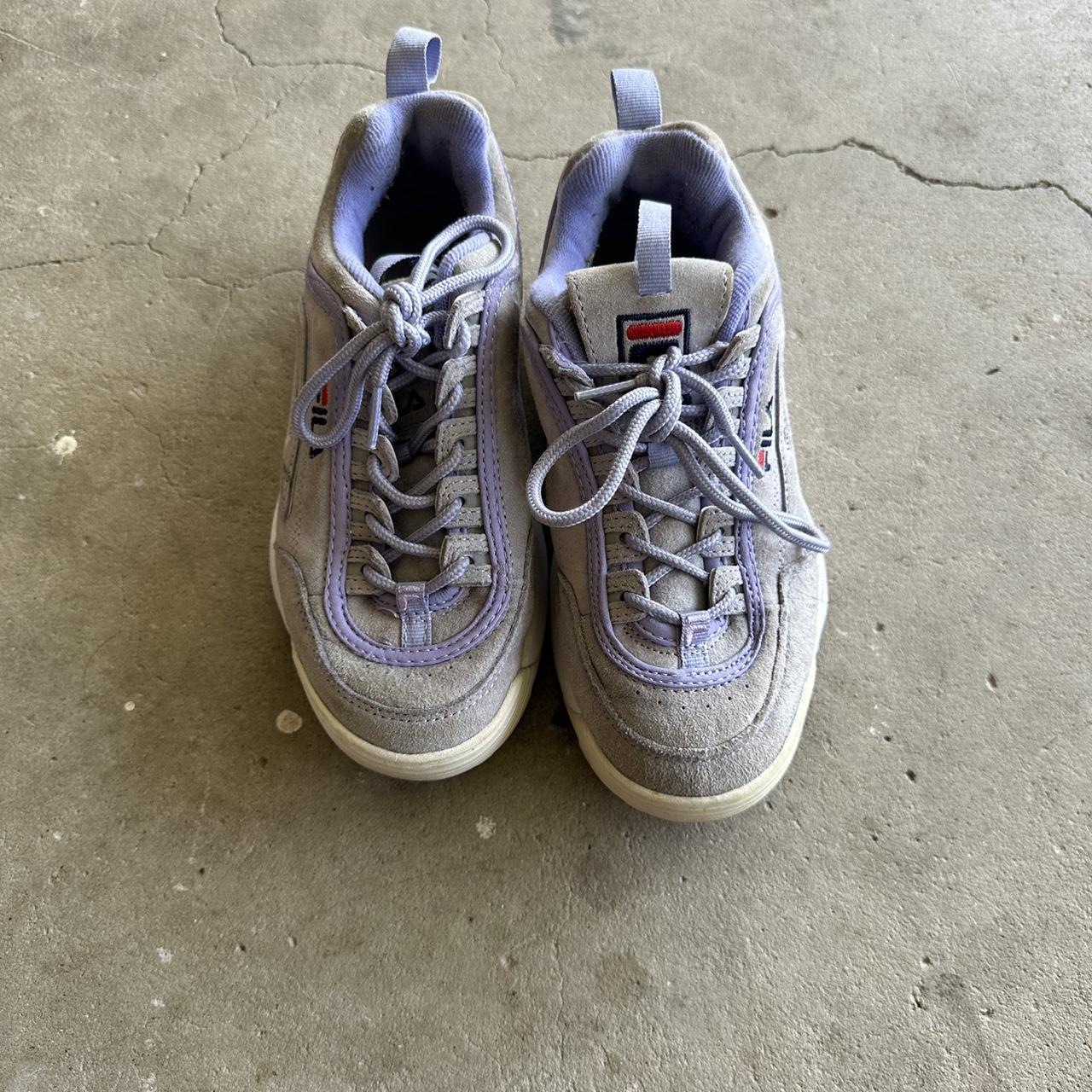 fila disruptor violet