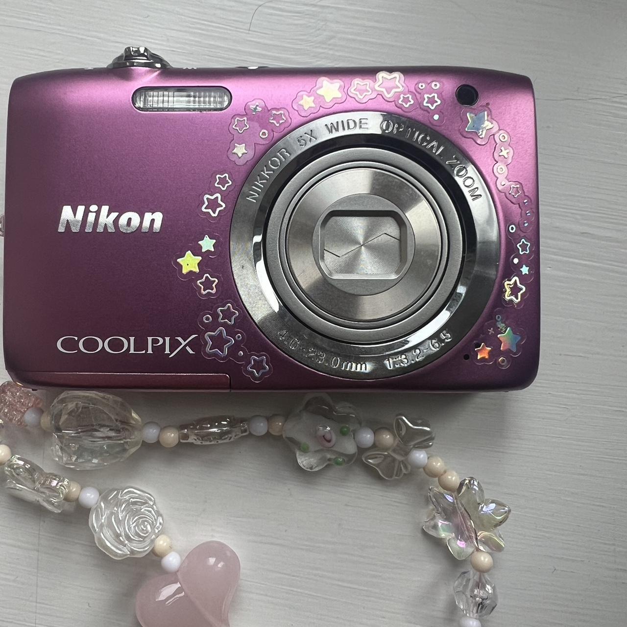 Nikon COOLPIX pink coquette camera Message before... - Depop