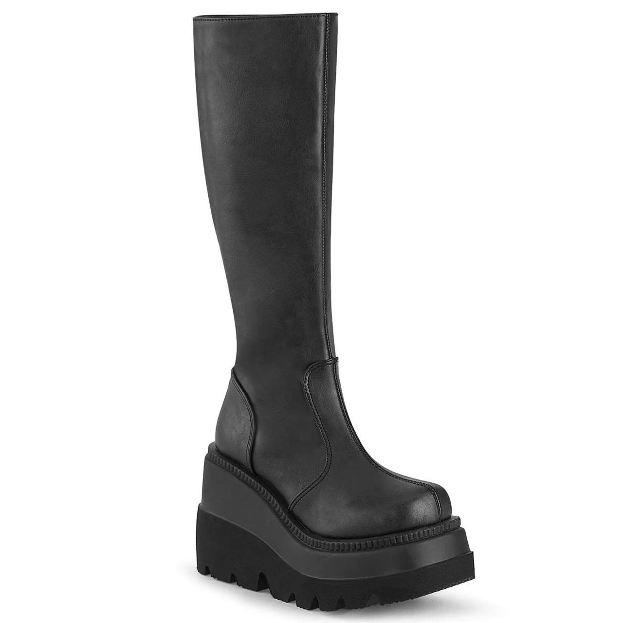 demonia black boots
