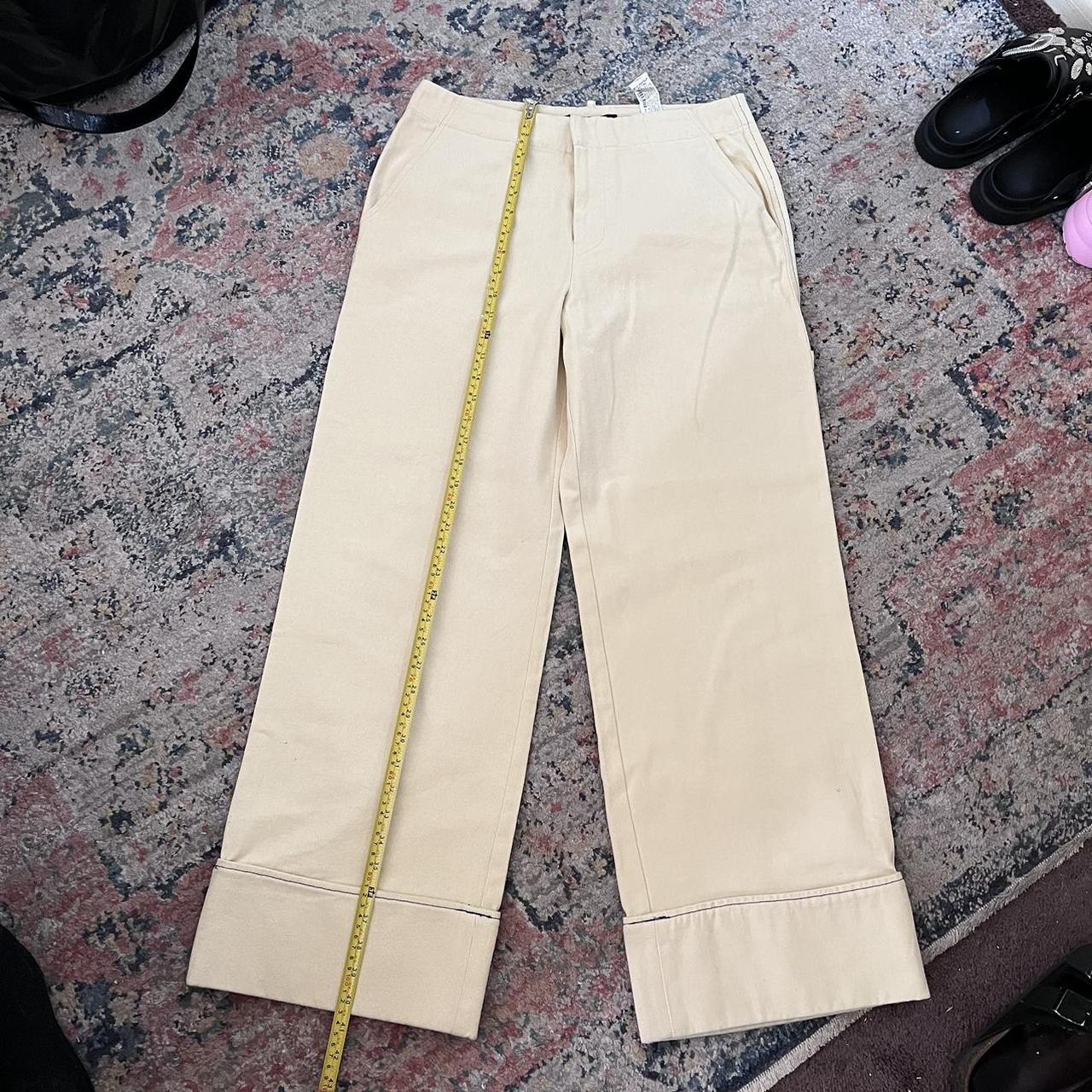 ZARA FULL-LENGTH TURNED-UP PANTS 0881 / 403 / 727 - Depop