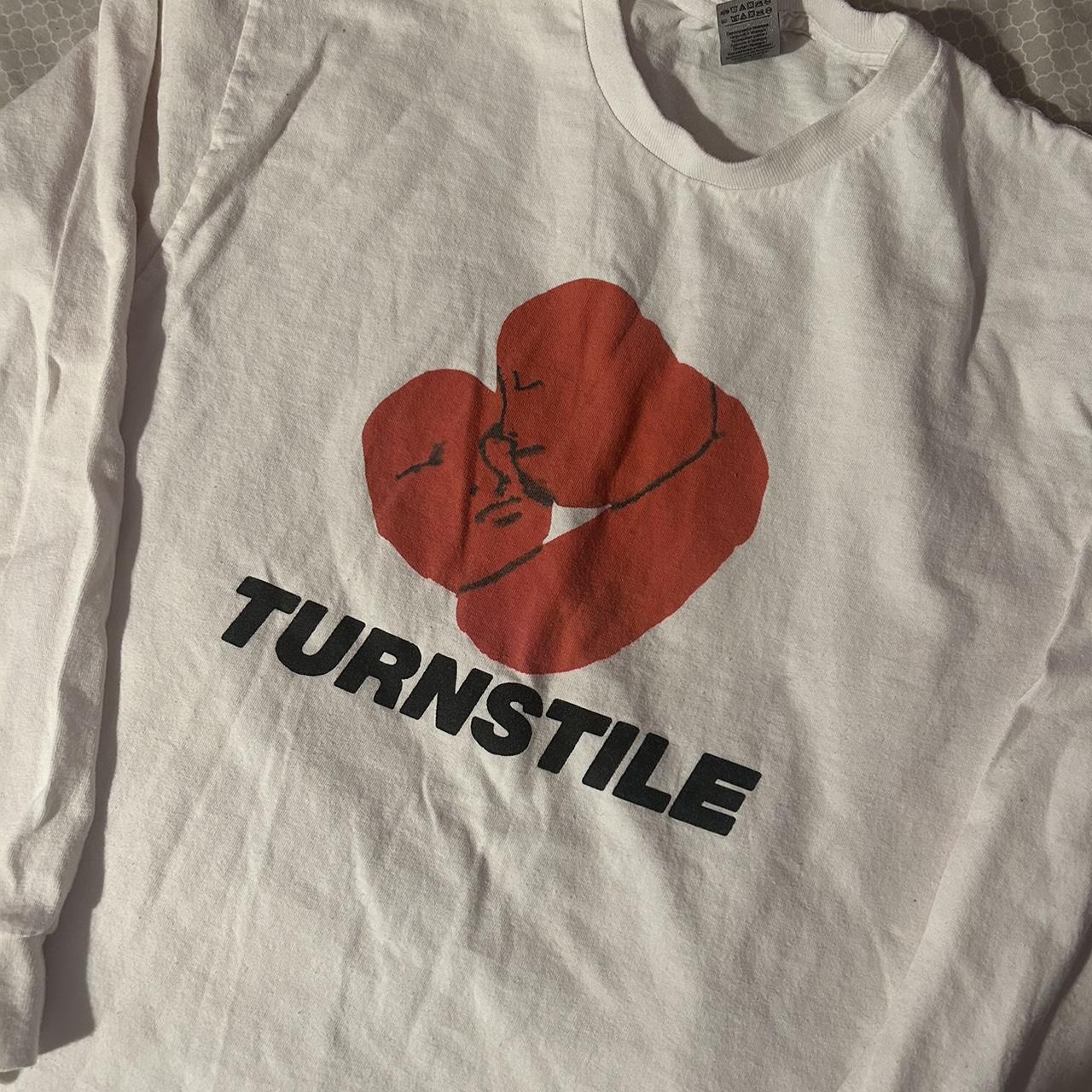 Turnstile Band Tee Merch Size Medium Embrace White Depop