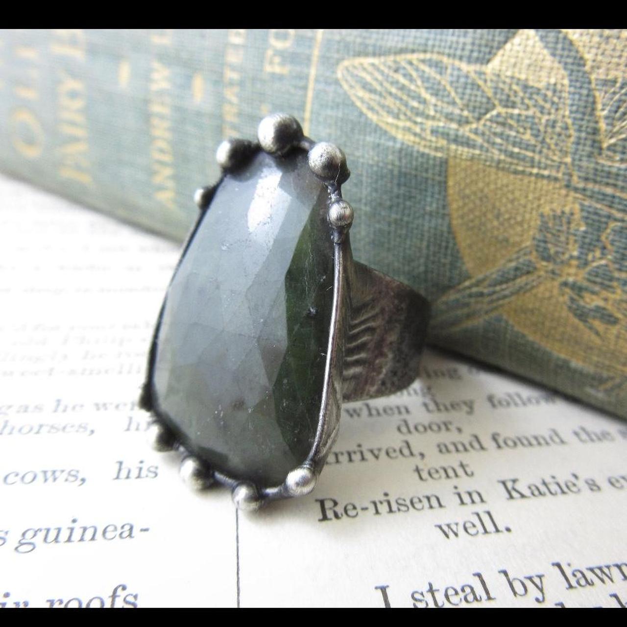 Source Unknown Women's Ring - Silver/Multi – Adju… - image 4