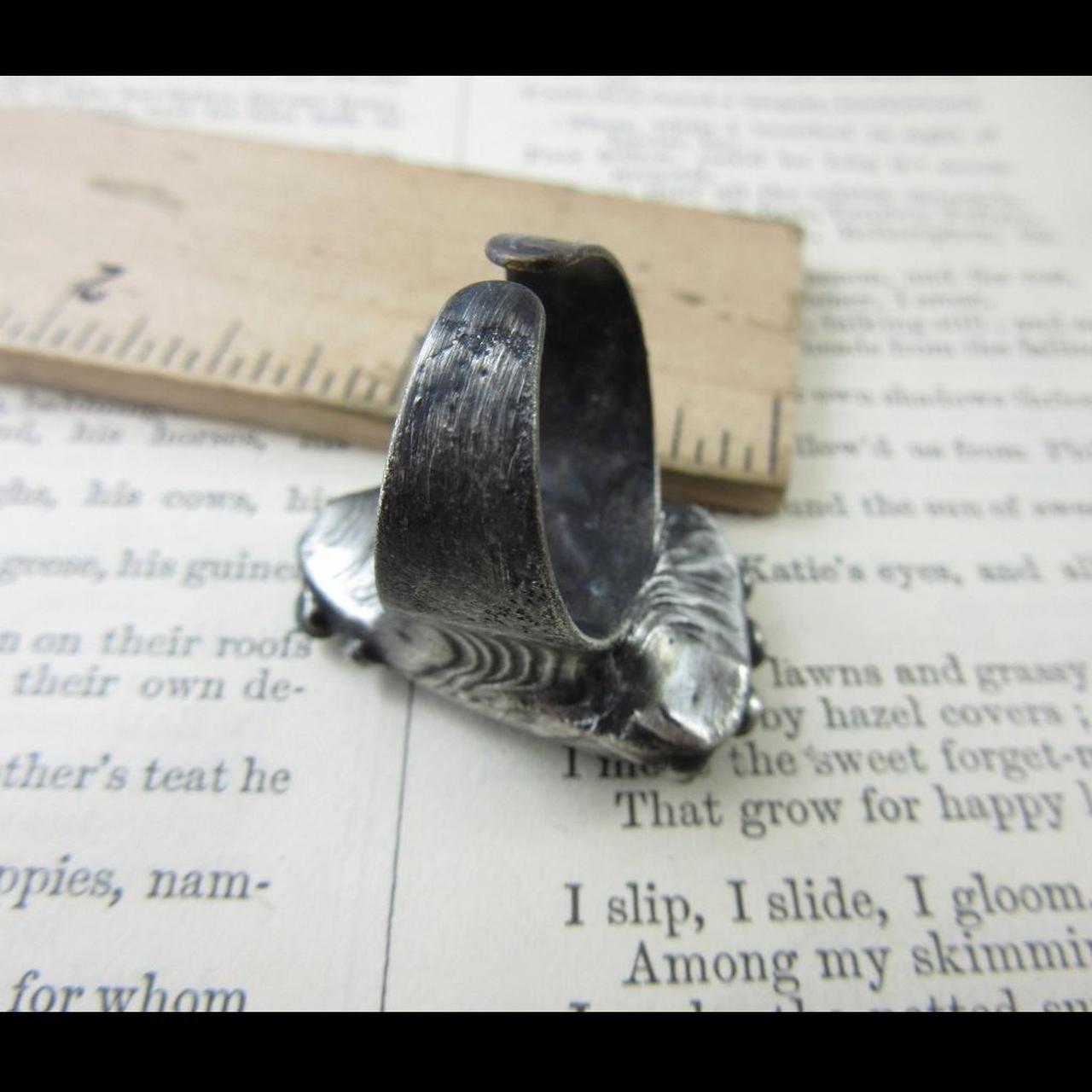 Source Unknown Women's Ring - Silver/Multi – Adju… - image 5