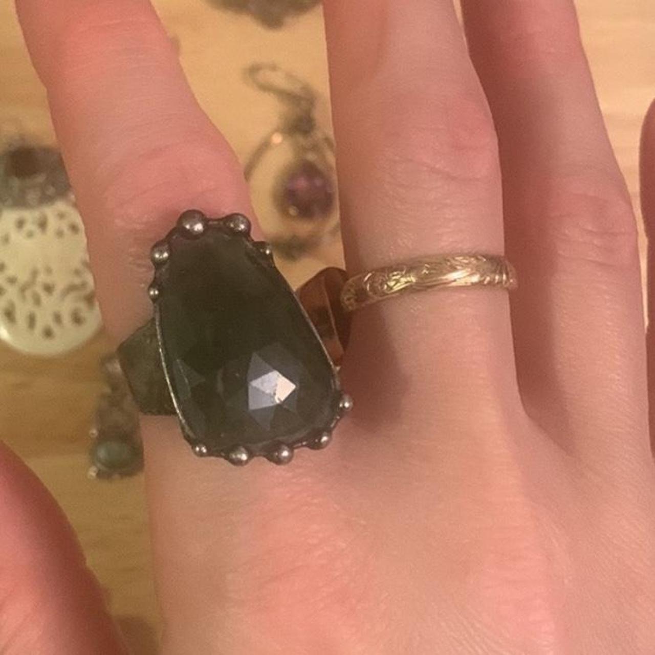 Source Unknown Women's Ring - Silver/Multi – Adju… - image 6