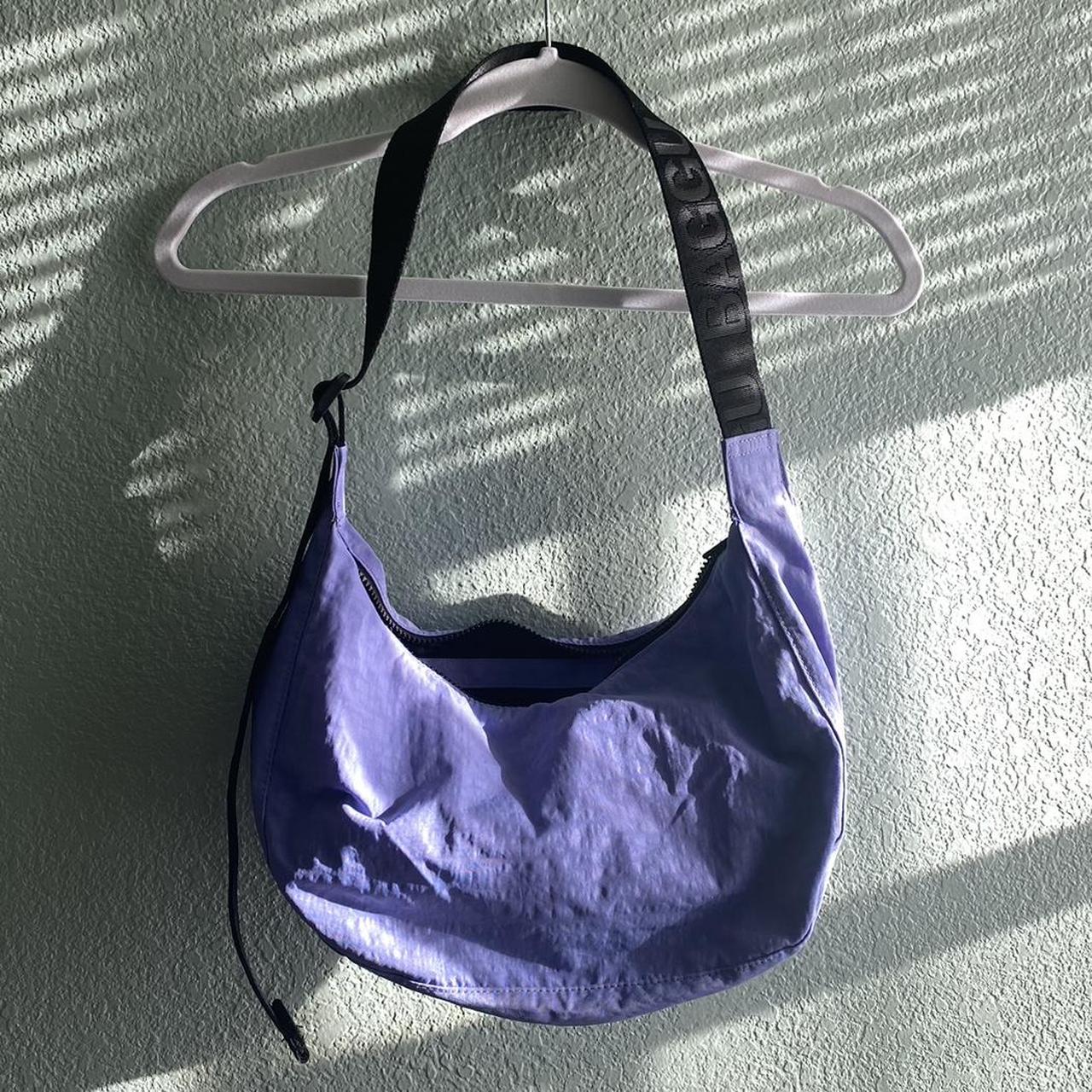 baggu medium nylon crescent bag in the color... - Depop