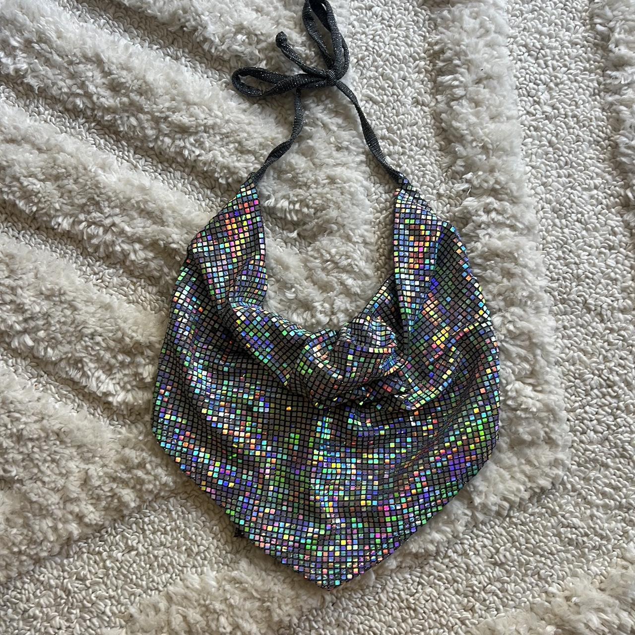 The cutest Akira disco ball bandana top, very... Depop