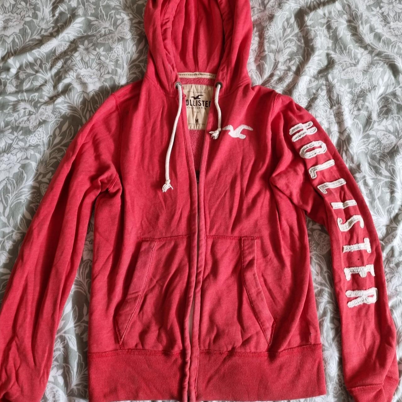 Hollister clearance red sweatshirt