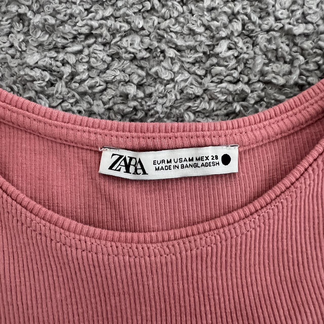 Zara racer back body suit Size M Depop