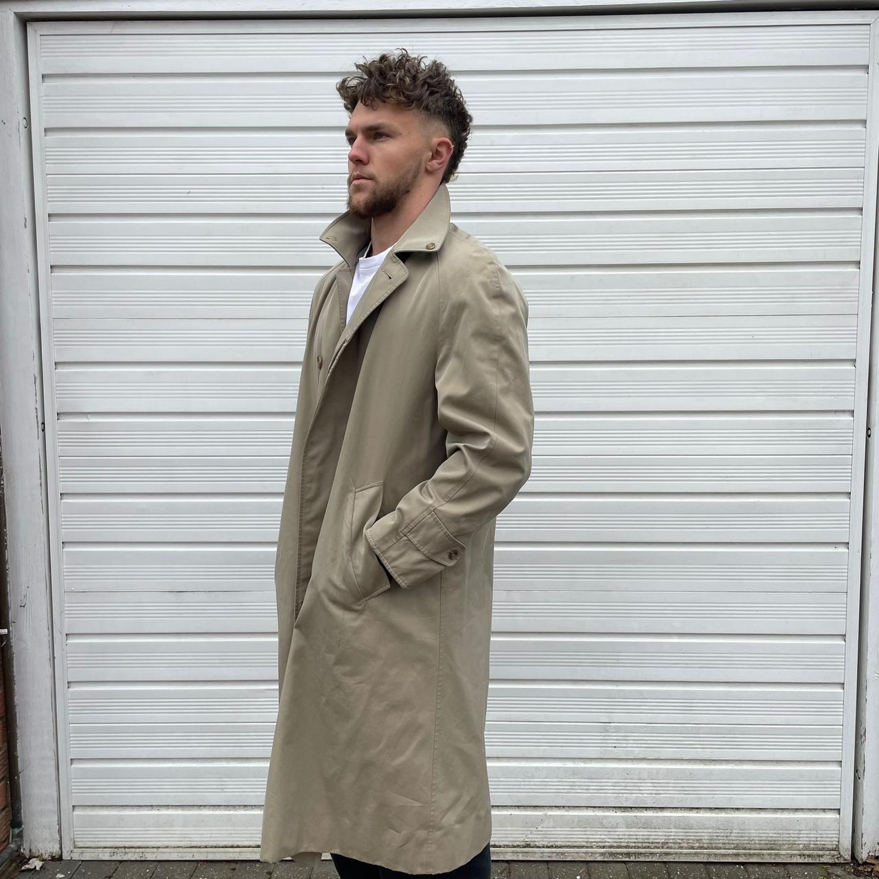 Aquascutum Aqua 5 vintage trench coat raincoat Depop