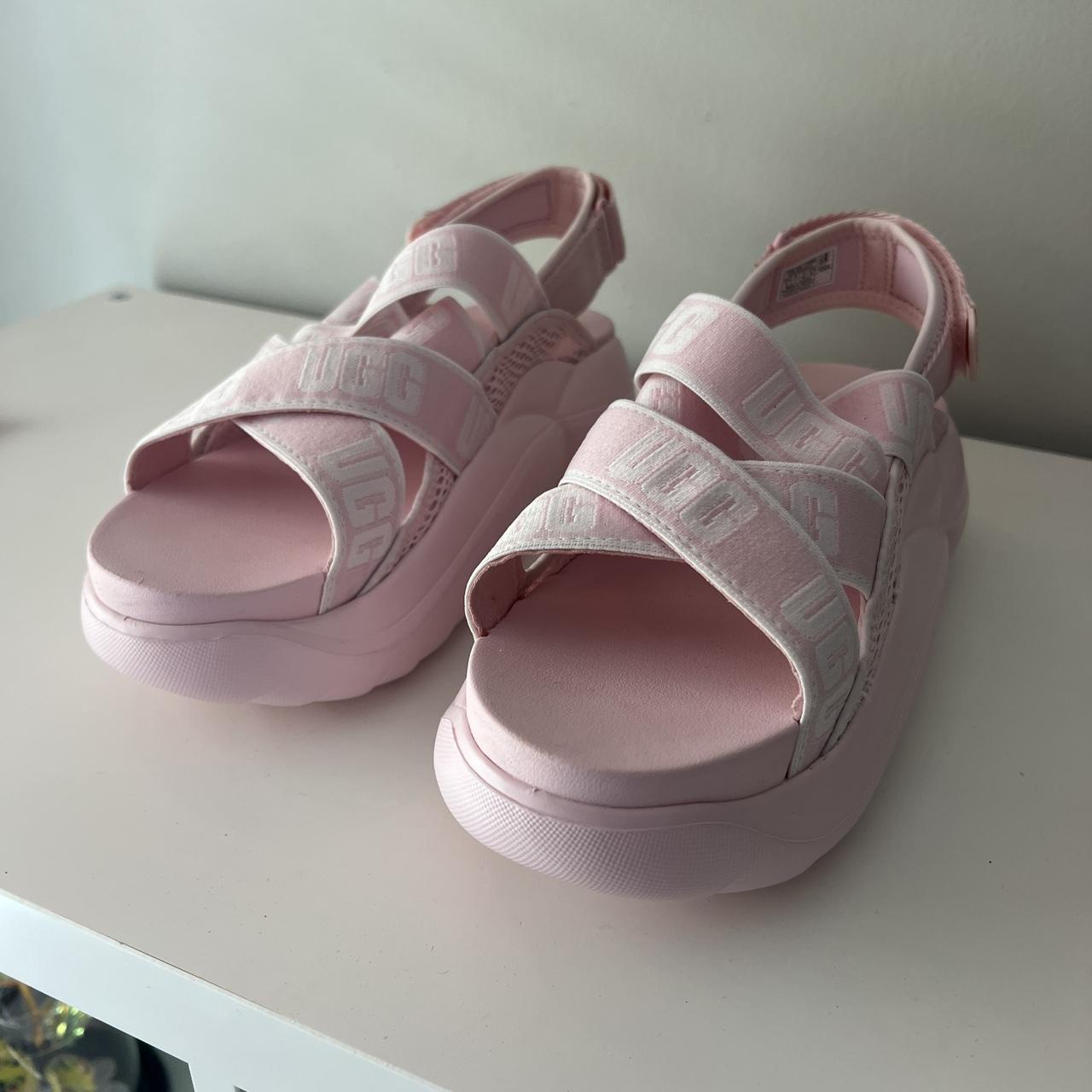 Ugg Slides Size 12 Slide Sandals Ugg La Cloud Platform Sandal Ugg