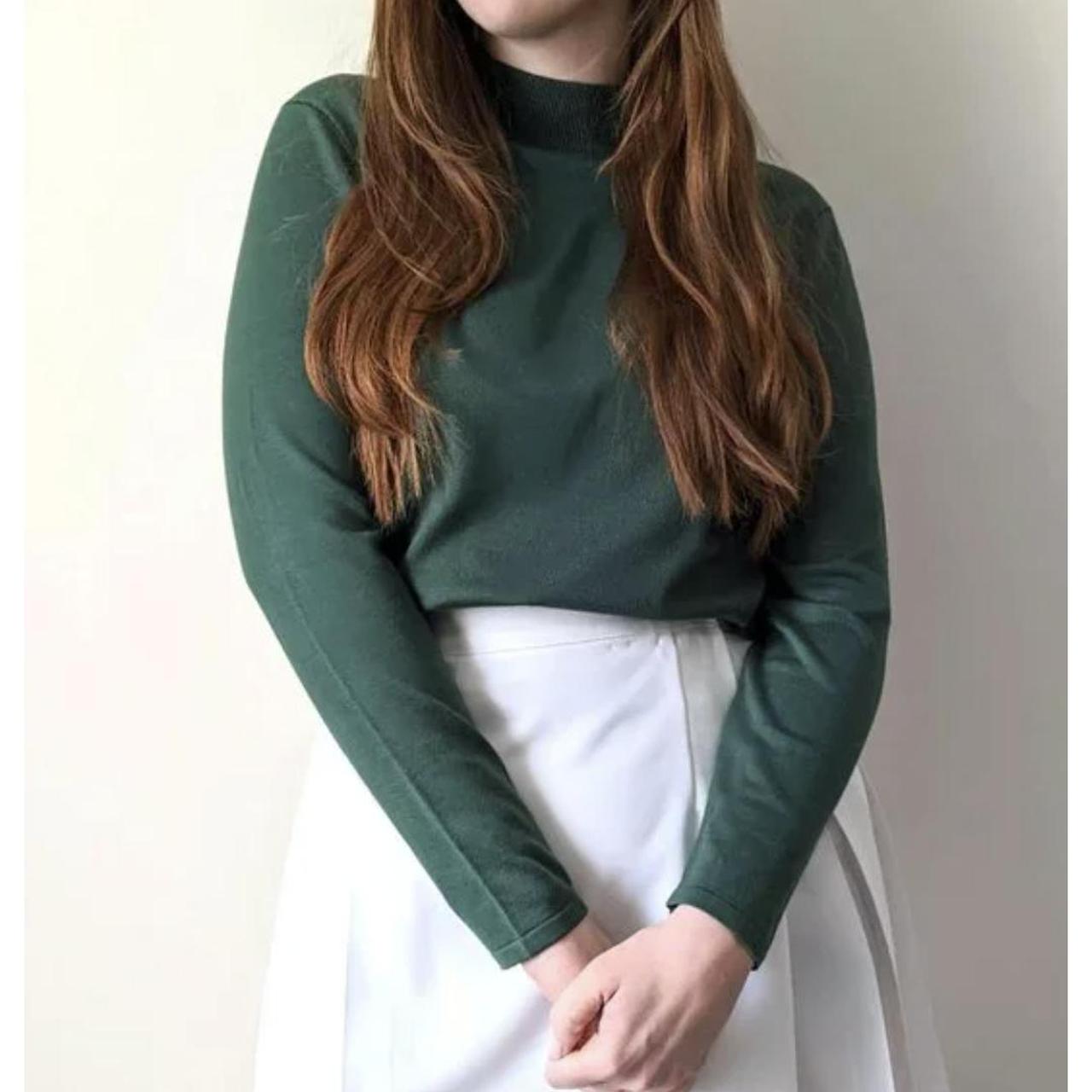 pendleton silk mock turtleneck