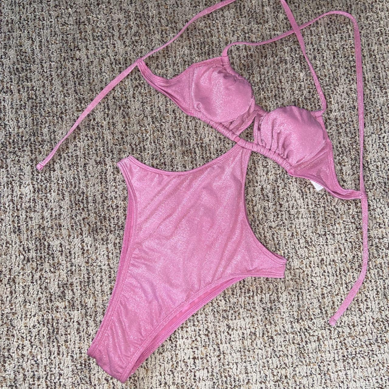 Target swimsuit Target pink sparkly one piece