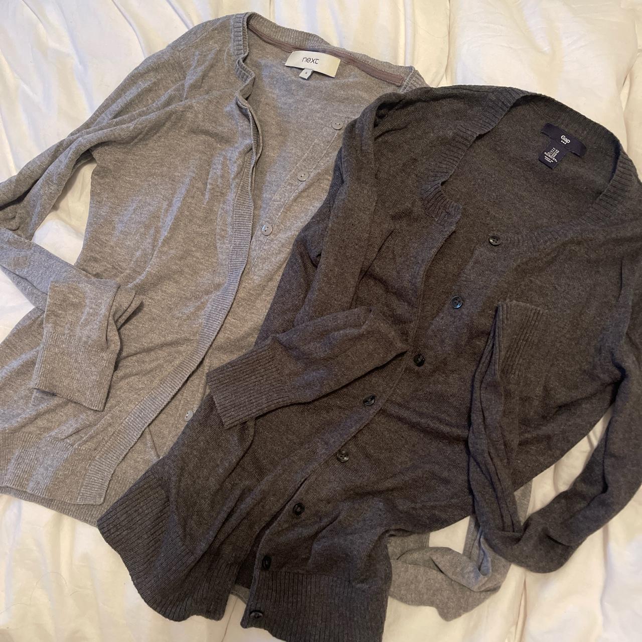 Grey Caridgan Bundle 🤍 Light Grey - Next Dark... - Depop