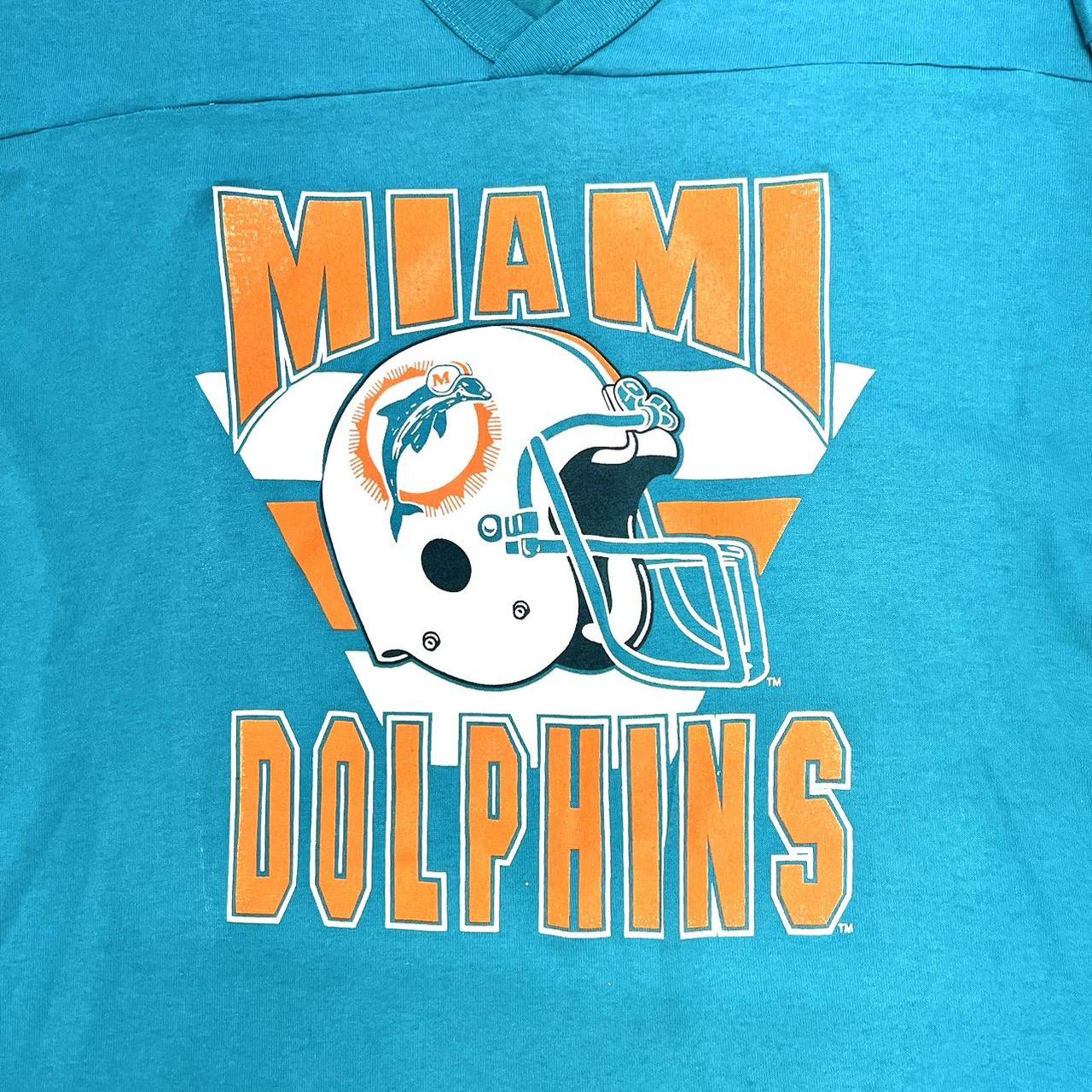 Free shipping Vintage Miami dolphins jersey - Depop