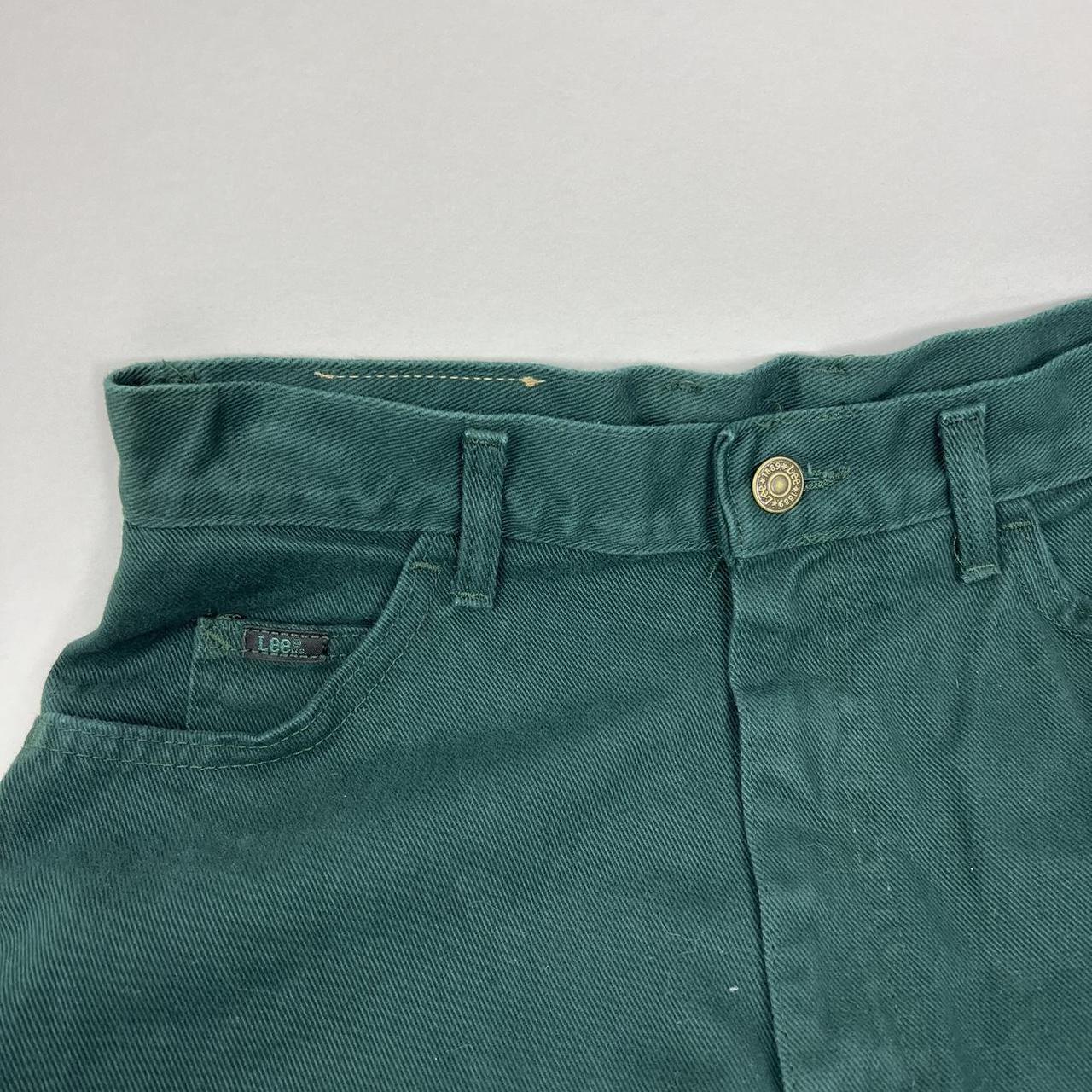 Vintage 1990s Lee Forest Green Mom jeans | Size 12 ... - Depop