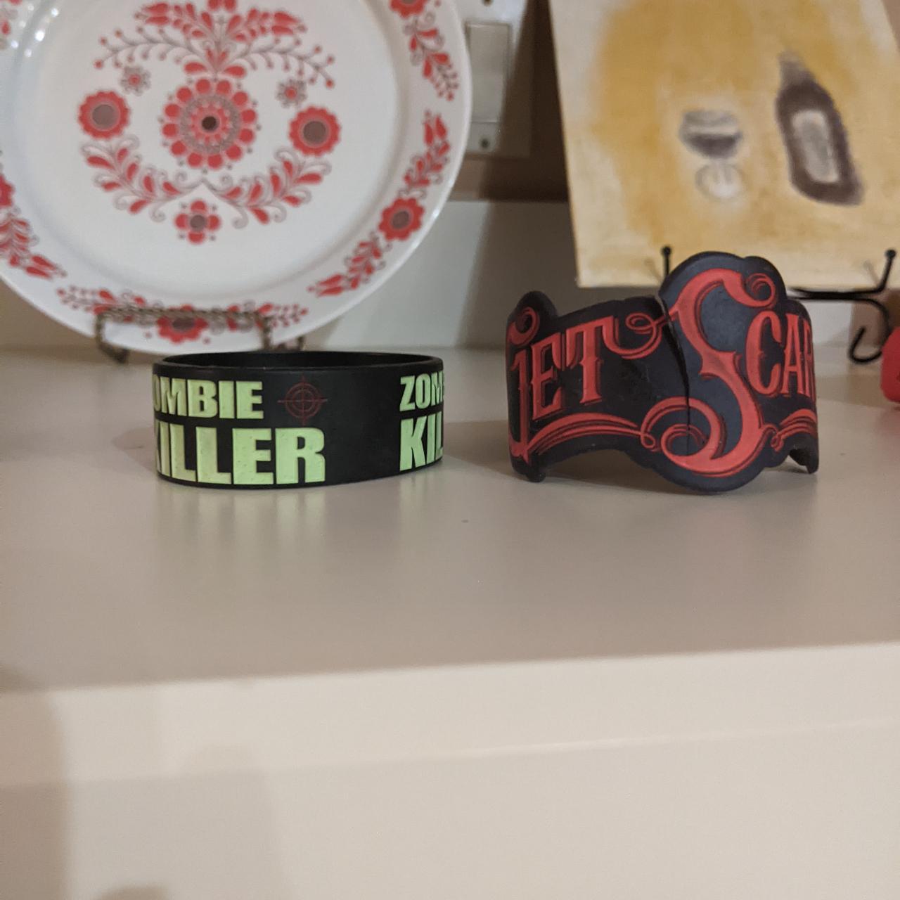 Emo / Post Hardcore / Metalcore Rubber Wristbands... Depop