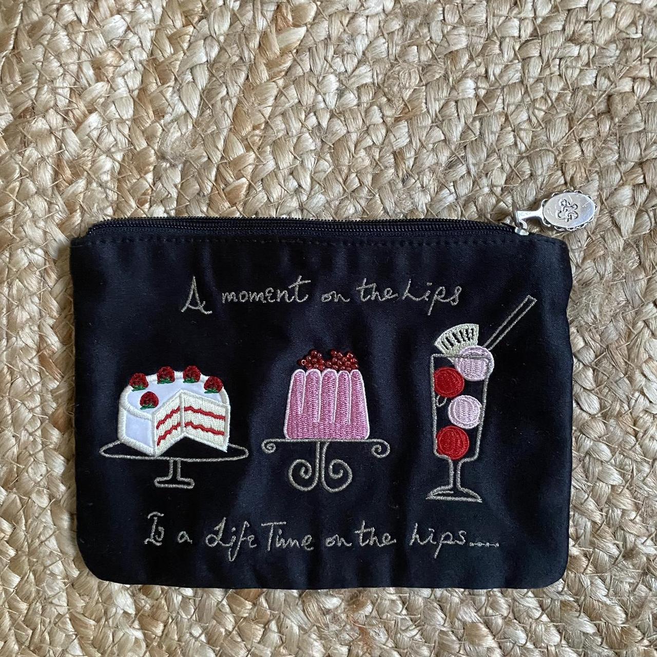 Lulu Guinness zip pouch Use for makeup, Depop