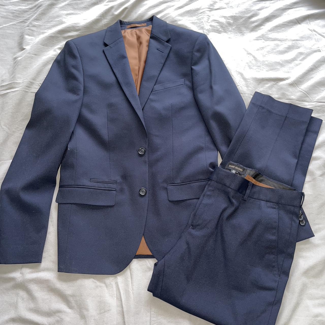 River Island Men's Suit Depop