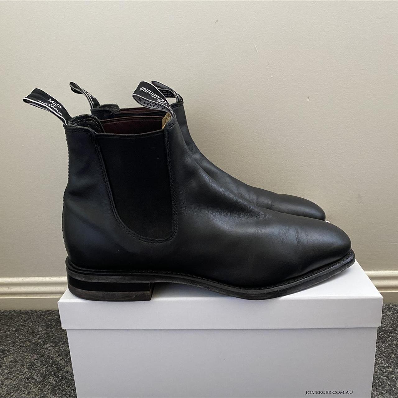 RM WILLIAMS BLACK BOOTS Size men’s 8F Size women’s... - Depop