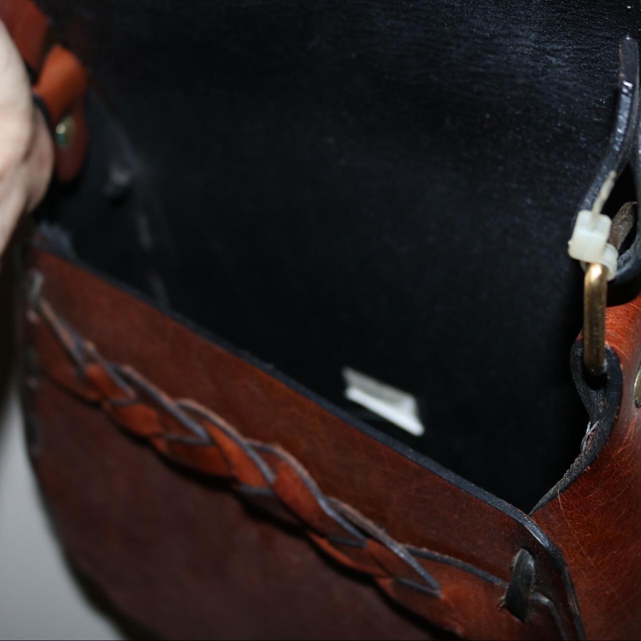 genuine made in india leather handbag. great... Depop