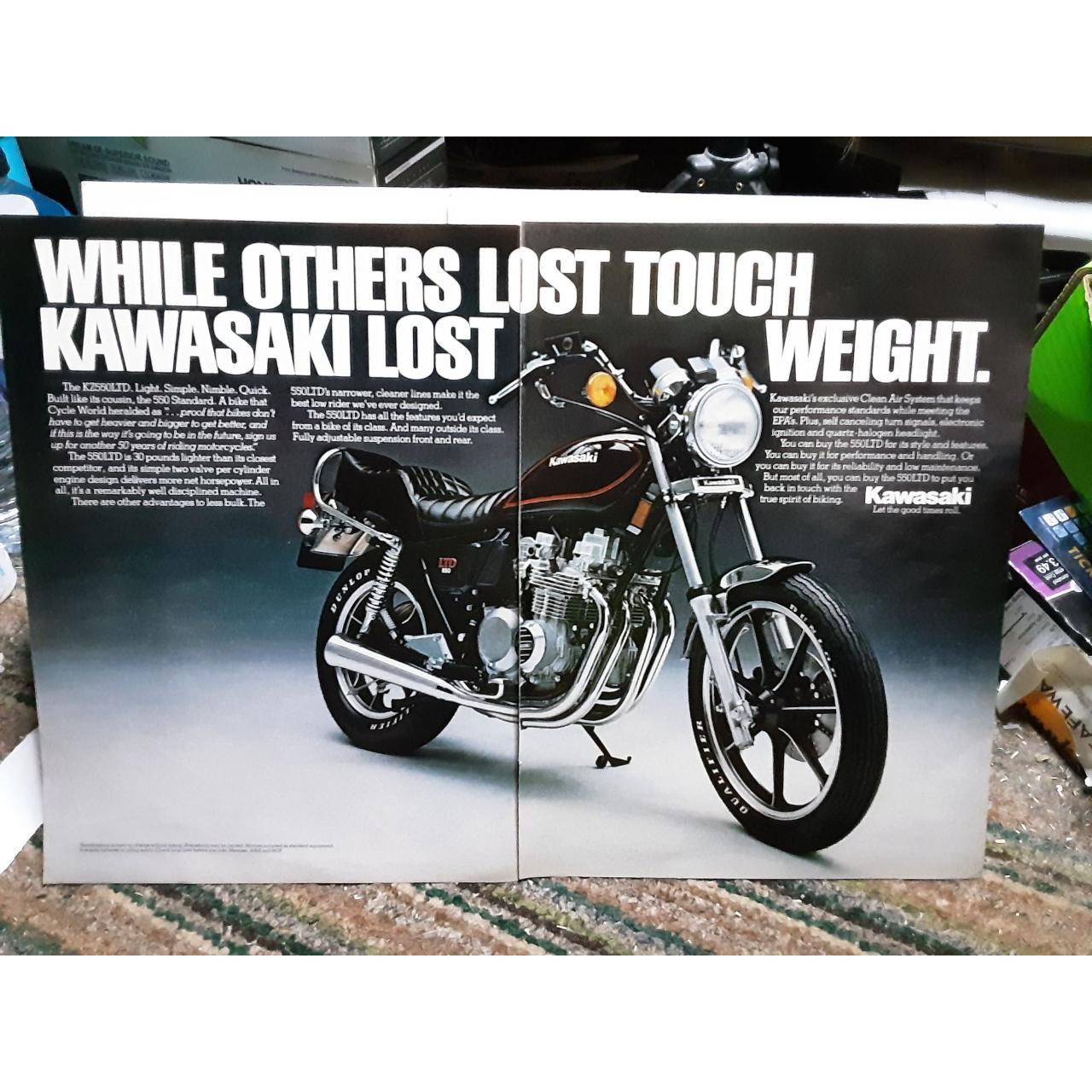 1981 Kawasaki KZ550 LTD Motorcycle Original Vintage | Depop