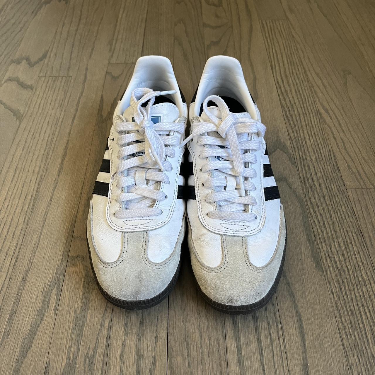 Adidas Samba White Size 9 Men’s Condition: -... - Depop