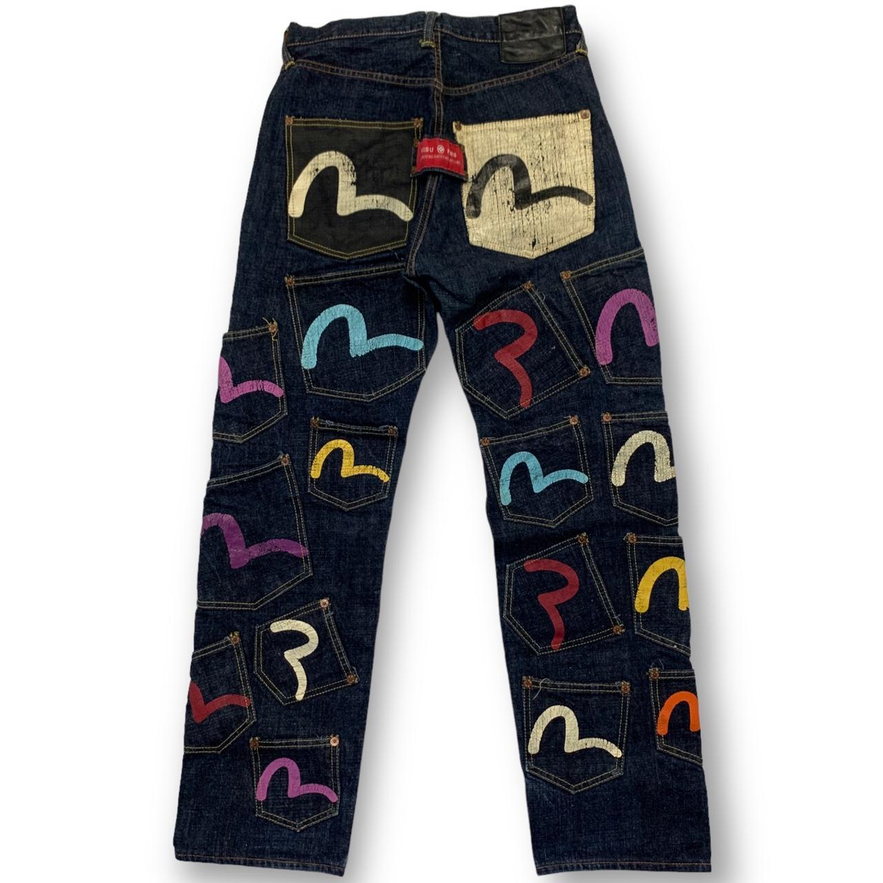 Evisu Women's multi Jeans Depop