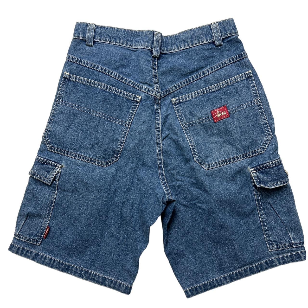 Vintage Stussy Shorts Size 30 Baggy Stussy denim... - Depop