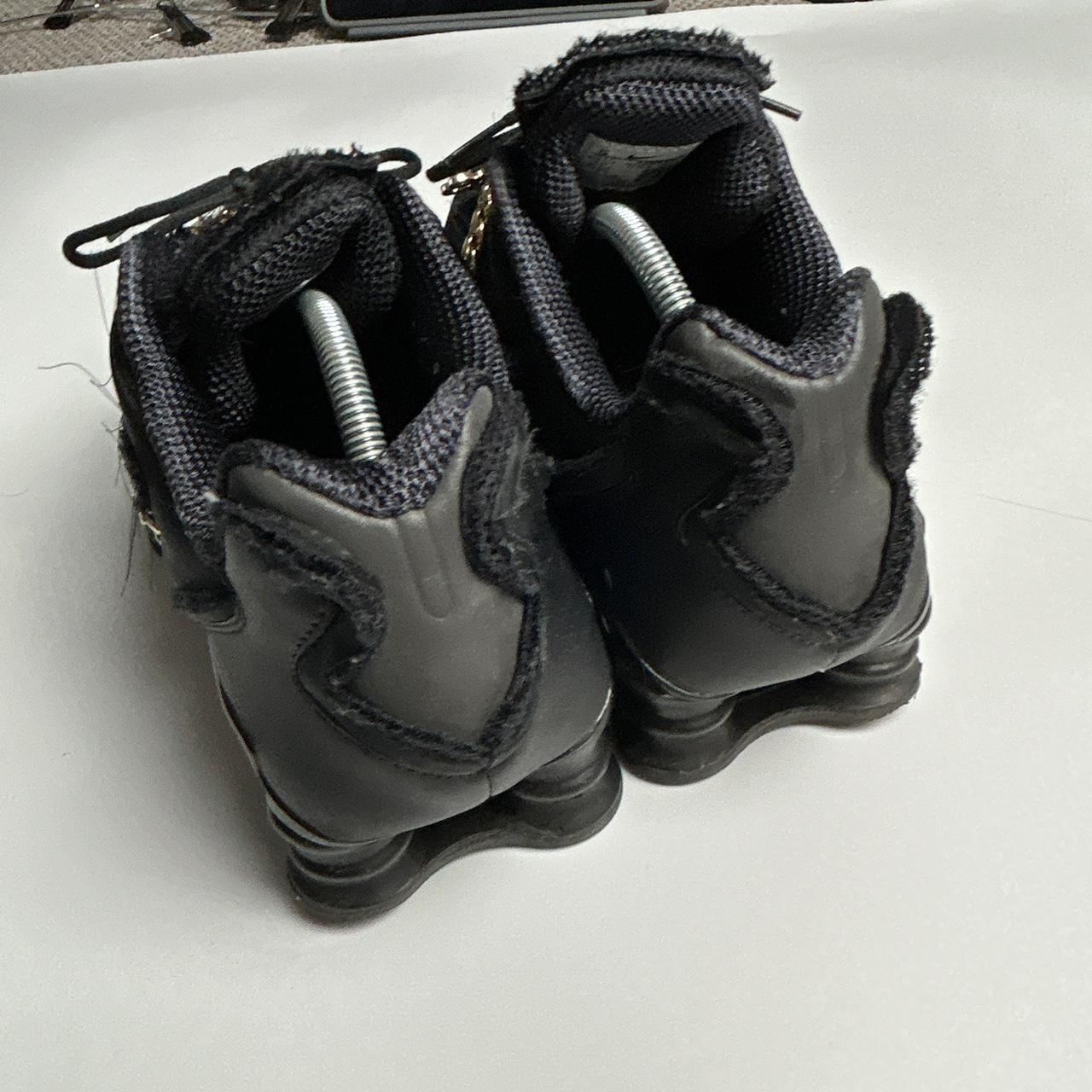 cdg shox black