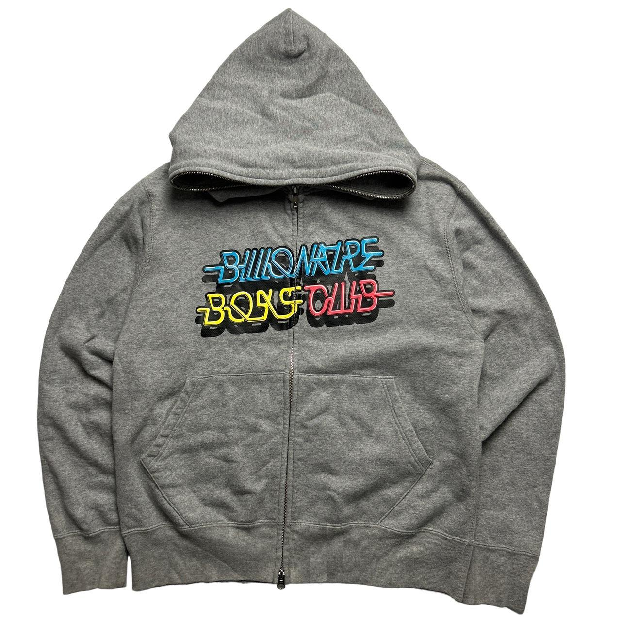 Billionaire boys club online grey hoodie