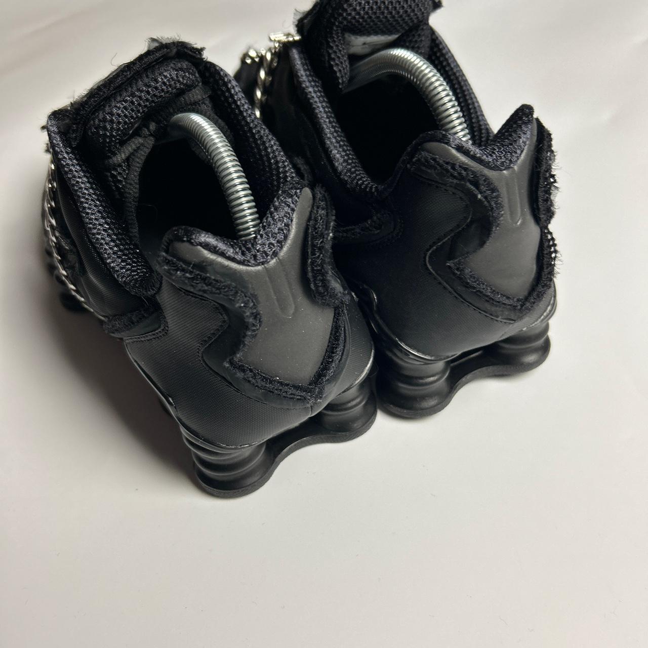 cdg shox black