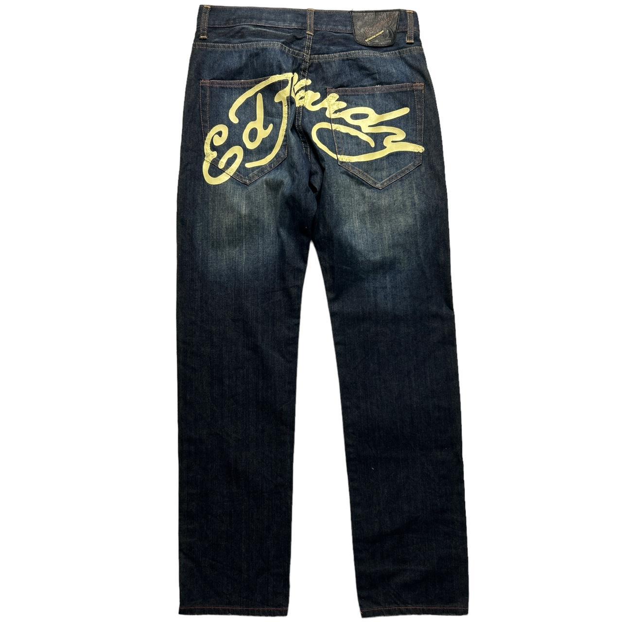 Ed hardy jeans size 32/32 selling new straight legs