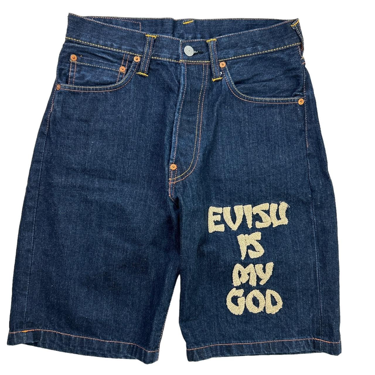 Multi-Pocket Relax Fit Denim Shorts – EVISU