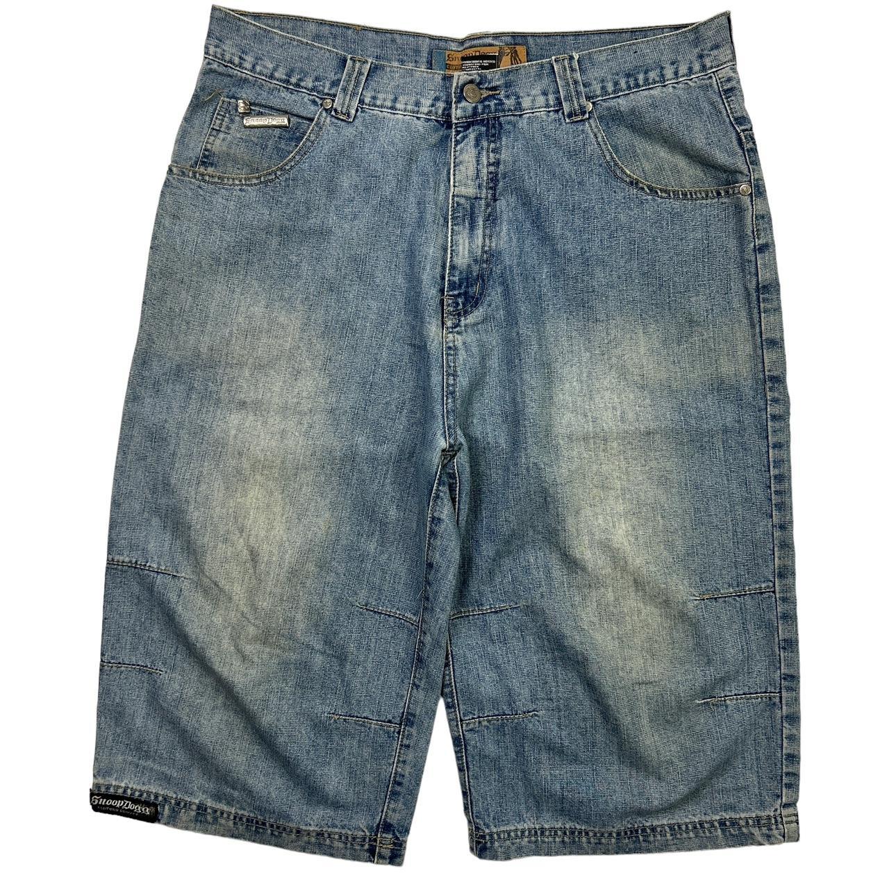 Snoop Dogg Y2K jean shorts black good 38 men’s