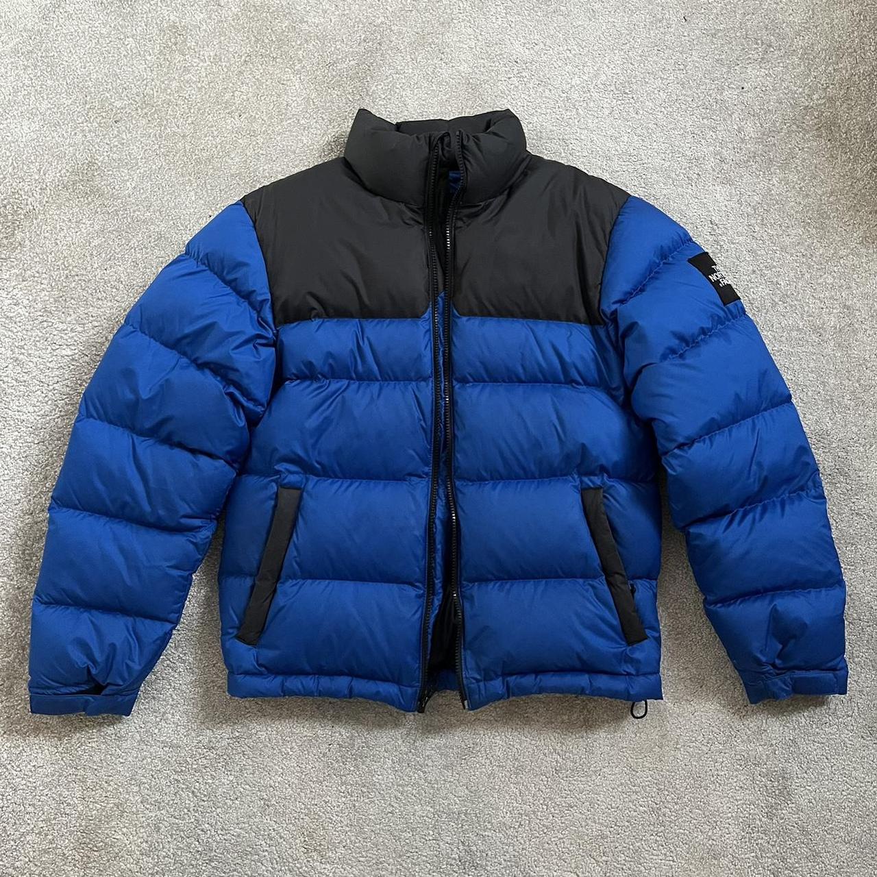 Royal Blue North Face Blue Bubble Jacket The North Face Nuptse 700