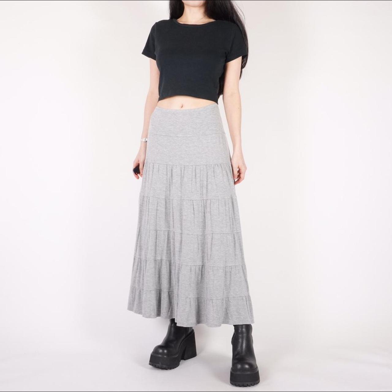 Women's Grey Skirt | Depop