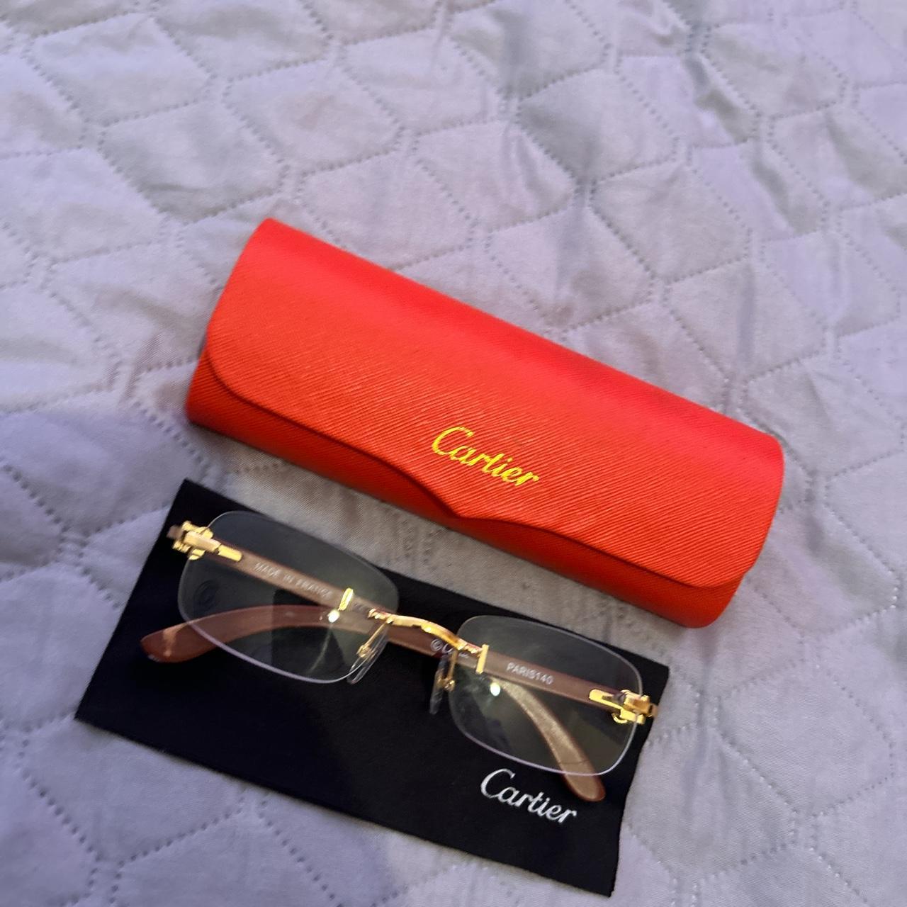 Cartier clear glasses great condition very clean... - Depop