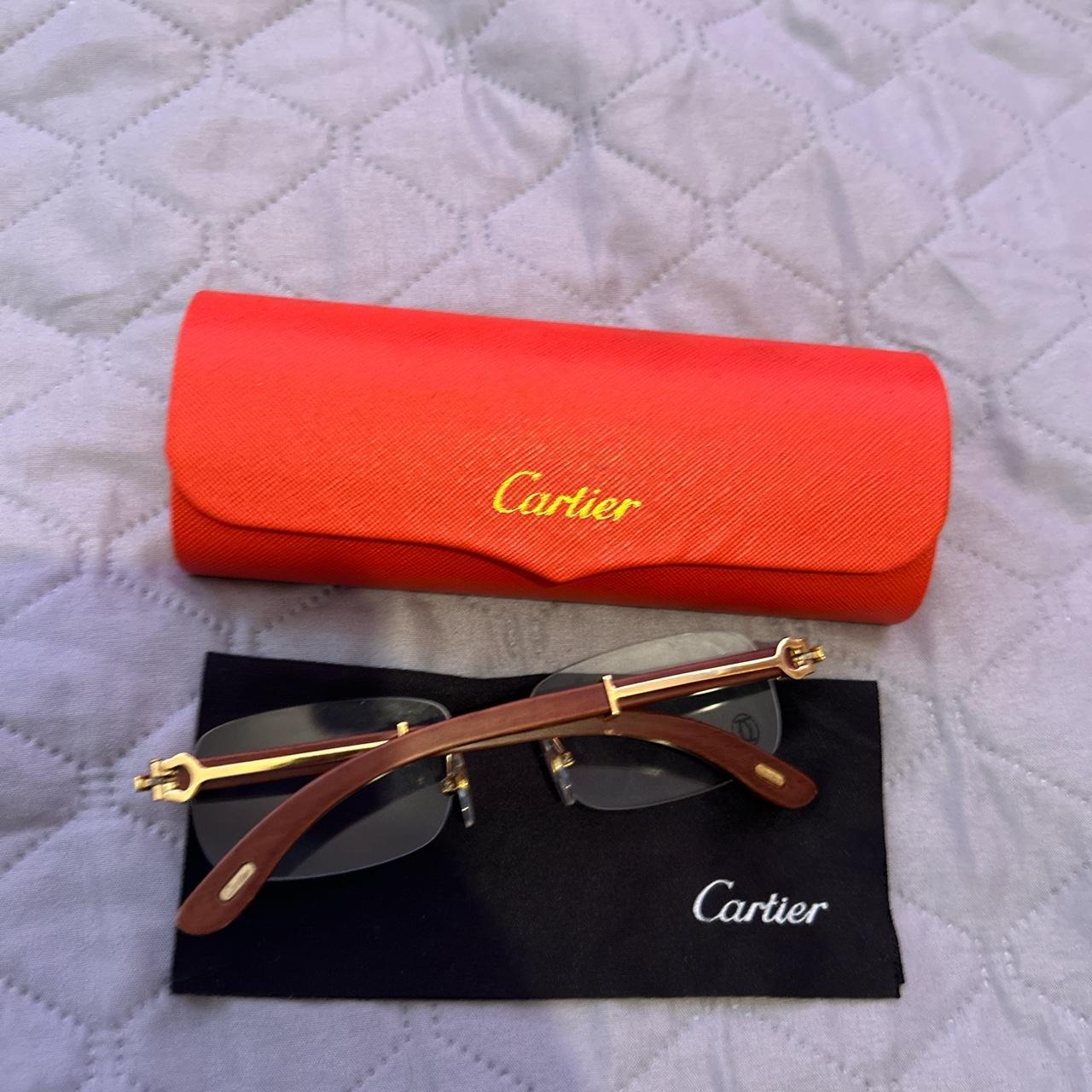 Cartier clear glasses great condition very clean... - Depop