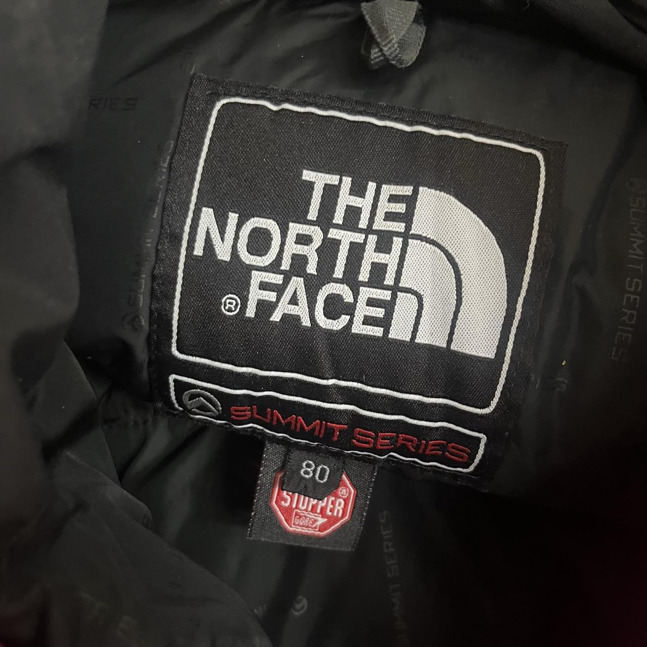 North Face pink and black ‘Summit Series’ 700. Size... - Depop