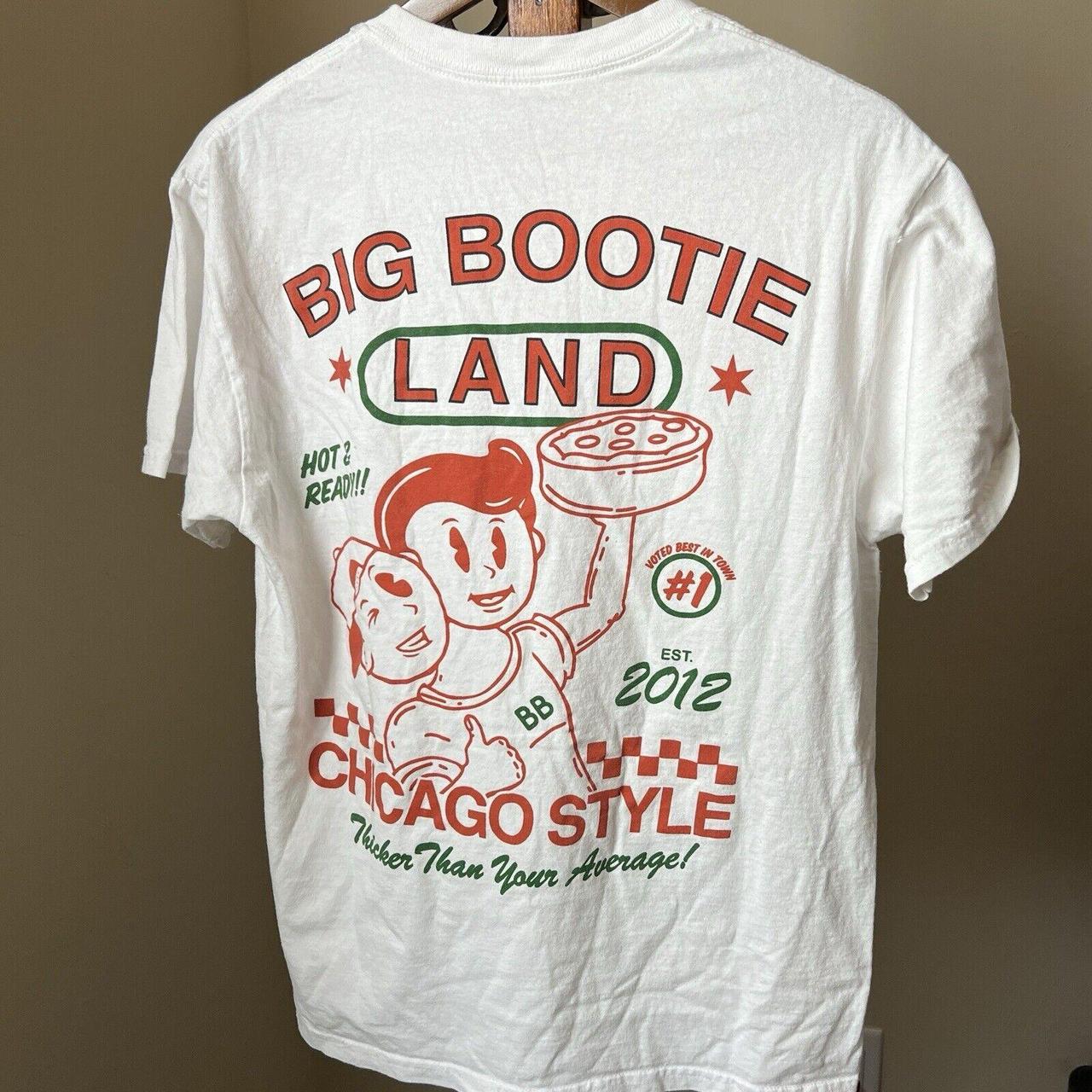 Two Friends Merch Big Bootie Land T-Shirt Minor... - Depop